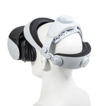 DEVASO Para PlayStation VR 2 Banda de Cabeça Elite Antiderrapante Confortável Redutora de Peso, Para PlayStation VR 2 ABS