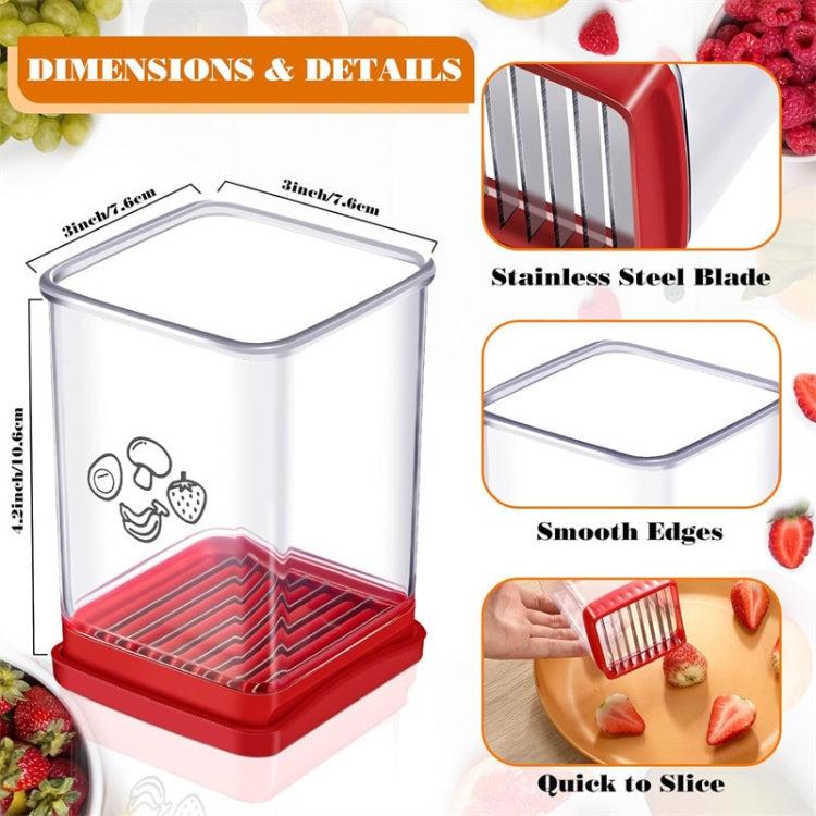 Fatiador Multifuncional de Frutas e Legumes para Cozinha Doméstica com Placa de Empurrar