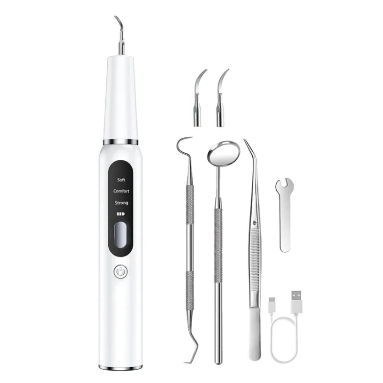 Limpador Ultrassónico de Dentes para Animais de Estimação Ferramenta Eléctrica de Limpeza Dentária para Cães Removedor de Tártaro Doméstico