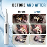 Limpador Ultrassónico de Dentes para Animais de Estimação Ferramenta Eléctrica de Limpeza Dentária para Cães Removedor de Tártaro Doméstico