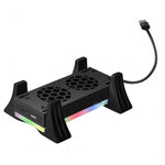 Para XBOX Series S Ventoinha de Arrefecimento Base com Tira de Luz LED Incorporada, Ventoinha de Arrefecimento Base Branca, Ventoinha de Arrefecimento Base Preta