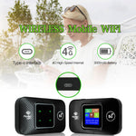 Roteador Sem Fios 4G Portátil Plug-in para Carro WiFi, M9S-LCD, M9S-LED