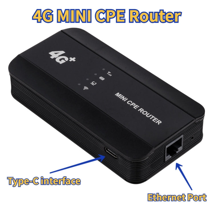 Roteador Plug-in 4G WiFi6 LTE Sem Fios Porta Mini CPE Hotspot Sem Fios, M10-EW