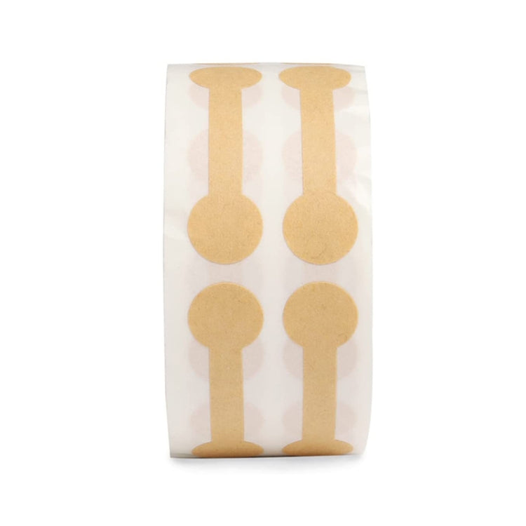 2 Peças de Etiquetas de Papel Kraft Natural para Decoração de Preço de Joias, J208, J209