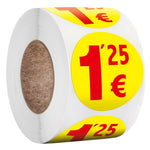 500pcs /Rolo Etiqueta de Preço de 3.8cm Autocolante de Vedação para Supermercado, S119, S120