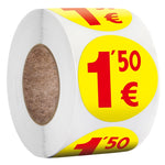 500pcs /Rolo Etiqueta de Preço de 3.8cm Autocolante de Vedação para Supermercado, S119, S120