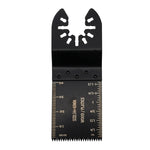 2pcs Trimmers High Carbon Steel Straight Saw Blade For Multi Tool, Small Teeth, 45mm Fine Teeth