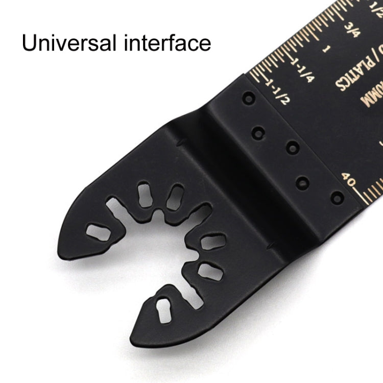 2pcs Trimmers High Carbon Steel Straight Saw Blade For Multi Tool, Small Teeth, 45mm Fine Teeth