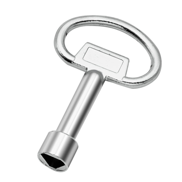5pcs Water Valve Chassis Triangular Key Wrench, Large, Small