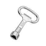 5pcs Water Valve Chassis Triangular Key Wrench, Large, Small