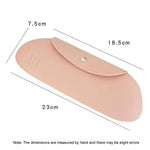 Bolsa de Armazenamento para Pincéis de Maquilhagem em Silicone Bolsa Portátil para Armazenamento de Viagem Organizador Cosmético de Grande Capacidade