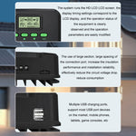 Controlador Solar Inteligente MPPT de Iluminação 12V/24V 60A, CM-D60, CM-D50