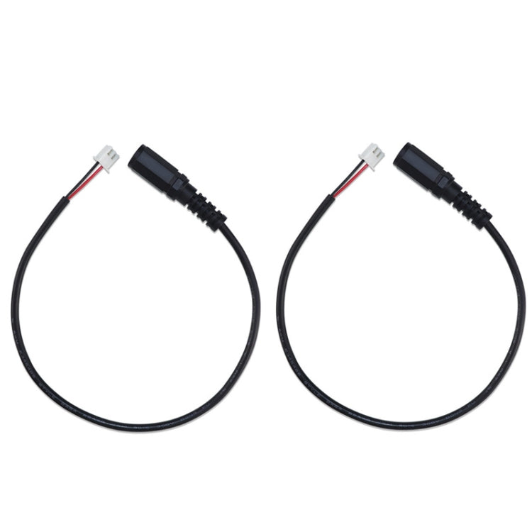 2pcs Cabo de Ligação DC 5.5 x 2.1mm Fêmea para Terminal XH2.54 para Motherboard
