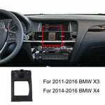 For BMW Car Air Outlet Modified Mobile Phone Holder Base, 05-12 3 Series, 08-13 X5/X6, 09-15 7 Series, 11-16 X3/X4, 10-17 5GT  Imported, 11-17 5 Series, 11-17 5 Series Universal Applicable to Double Rollers, 12-15 X1, 13-19 3 Series/4 Series           ...