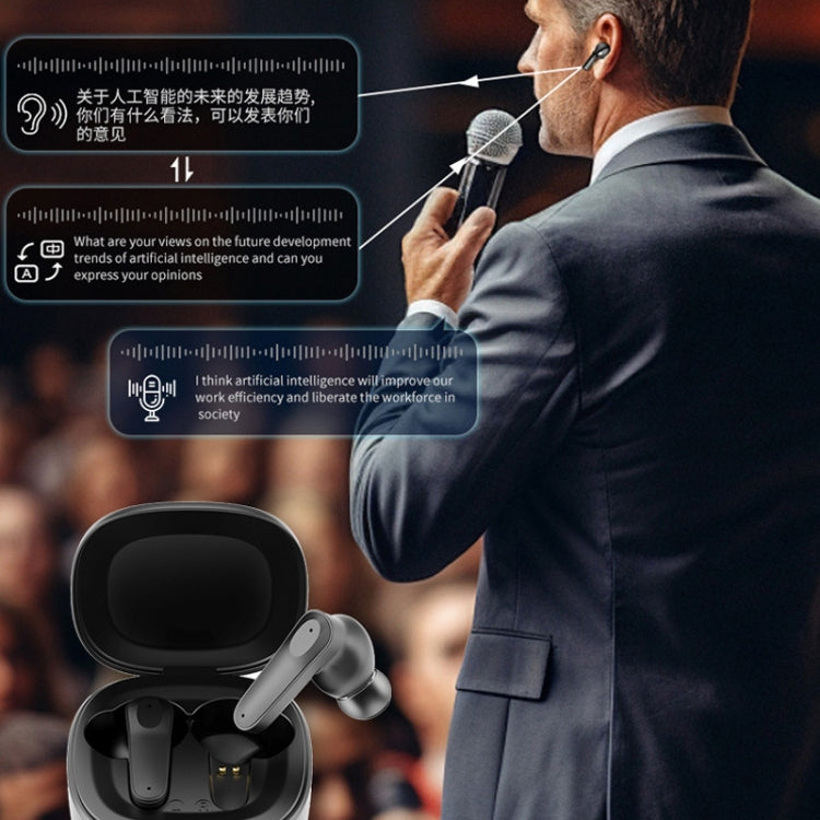 A98 Auriculares Bluetooth com Cancelamento Físico de Ruído e Tradução Inteligente AI