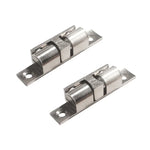 2pcs Fecho Magnético de Mola para Armário com Ventosa, Pequeno Dourado, Médio Dourado, Grande Dourado, Extra Grande Dourado, Pequeno Prateado, Médio Prateado, Grande Prateado, Extra Grande Prateado