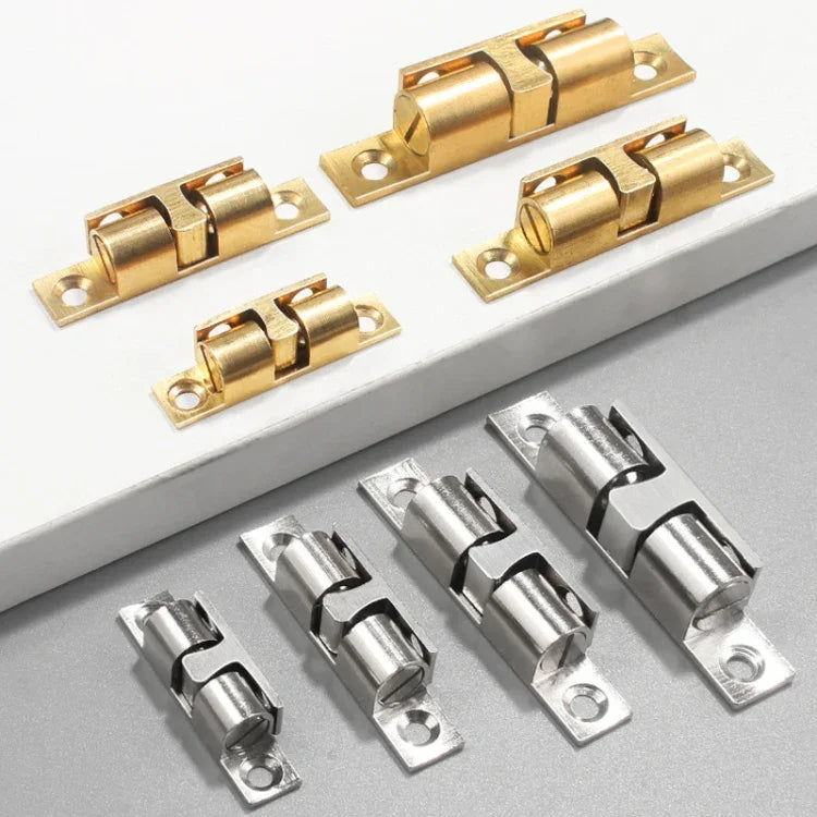 2pcs Fecho Magnético de Mola para Armário com Ventosa, Pequeno Dourado, Médio Dourado, Grande Dourado, Extra Grande Dourado, Pequeno Prateado, Médio Prateado, Grande Prateado, Extra Grande Prateado