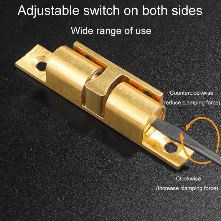 2pcs Fecho Magnético de Mola para Armário com Ventosa, Pequeno Dourado, Médio Dourado, Grande Dourado, Extra Grande Dourado, Pequeno Prateado, Médio Prateado, Grande Prateado, Extra Grande Prateado