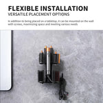 Suporte de Parede em Aço Carbono para Armazenamento de Ferro de Ondular Dyson Airwrap
