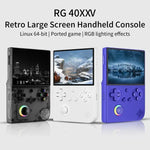 Consola de Jogos Vertical ANBERNIC RG40XXV com Ecrã HD e Joystick com Luz Ambiente, Consola Retro Portátil, 64GB, 64GB+128GB, 64GB+256GB