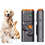 Repelente Ultrassónico para Cães com Dupla Cabeça e Luz LED de Alta Potência, P7