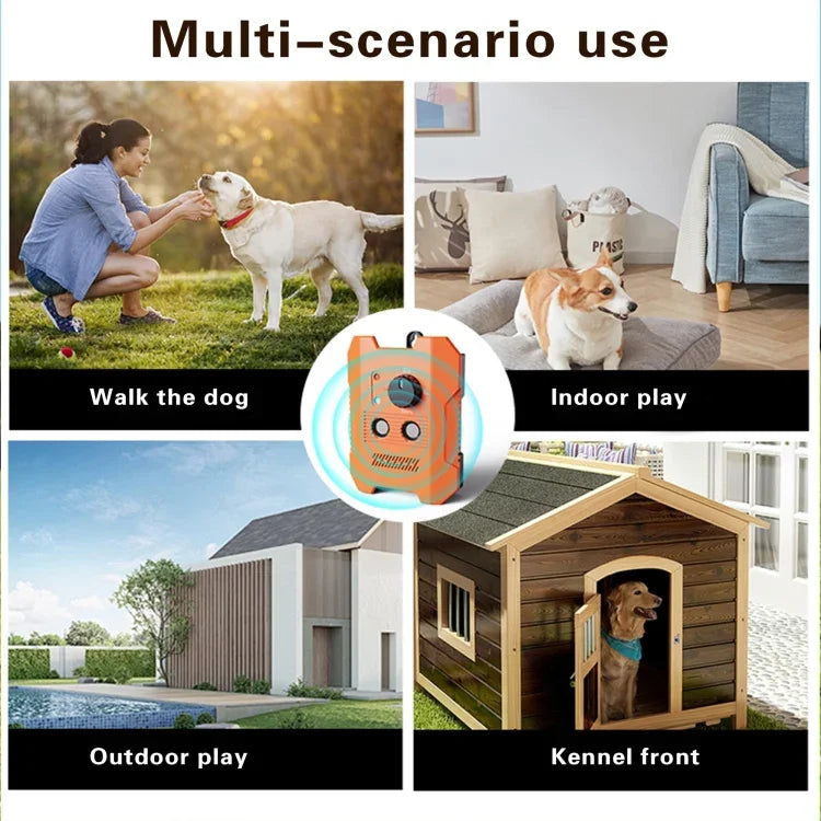 Dispositivo Ultrassónico Anti-Ladrar para Treino de Cães com 3 Modos, D3