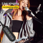 Processador Vocal para Prática de Canto ao Vivo Bluetooth Receptor T300, T300