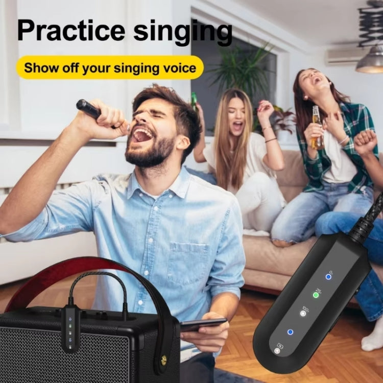 Processador Vocal para Prática de Canto ao Vivo Bluetooth Receptor T300, T300