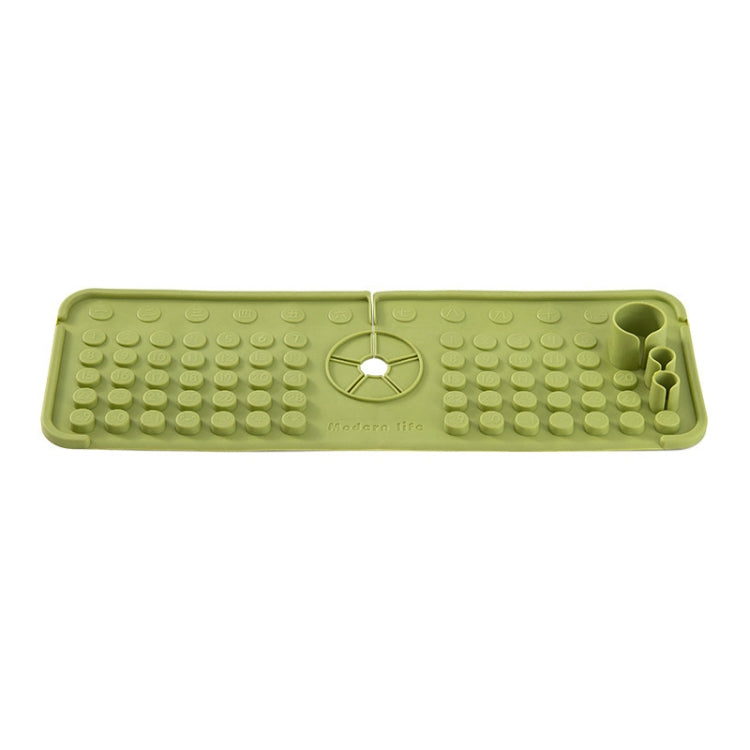 Tapete de Drenagem de Silicone para Torneira, Multiusos, Antiderrapante, Antirrespingo para Pia e Bancada