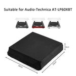 For Audio-Technica AT-LP60XBT Flannel Dust Cover Vinyl Record Player Elastic Band Case, AT-LP60XBT Dust Cover