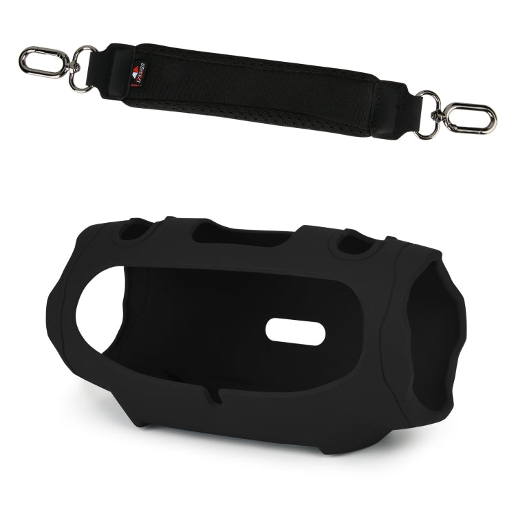 Capa de Silicone para Coluna JBL Xtreme 4 com Alça de Transporte Descompressora, Capa Protetora Portátil com Alça Preta, com Alça Azul, com Alça Verde
