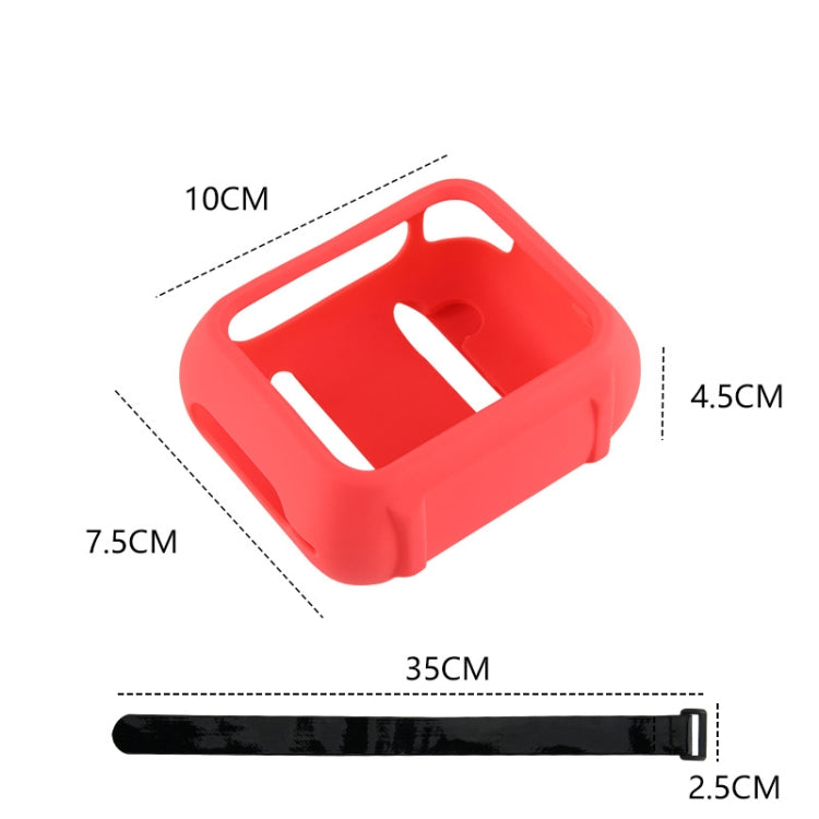 Capa de Silicone para Coluna JBL Go 4 com Correia de Fixação para Bicicleta ou Carrinho de Golfe