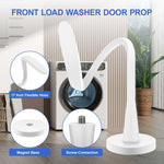 Universal Flexible Magnetic Washing Machine Door Stopper Front Load Washer Door Prop, 43mm Black, 43mm White, 66mm Black, 66mm White