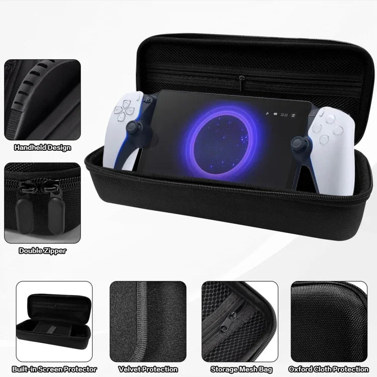 Bolsa de Armazenamento EVA à Prova de Choques e Água para Consolas de Jogos PS Portal