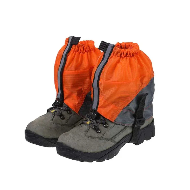 AOTU AT8917 1 Par de Cobre-pés para Montanhismo ao Ar Livre com Faixa Reflectora, Calçado para Caminhadas à Prova de Neve, Cobre-sandálias para Deserto e Areia