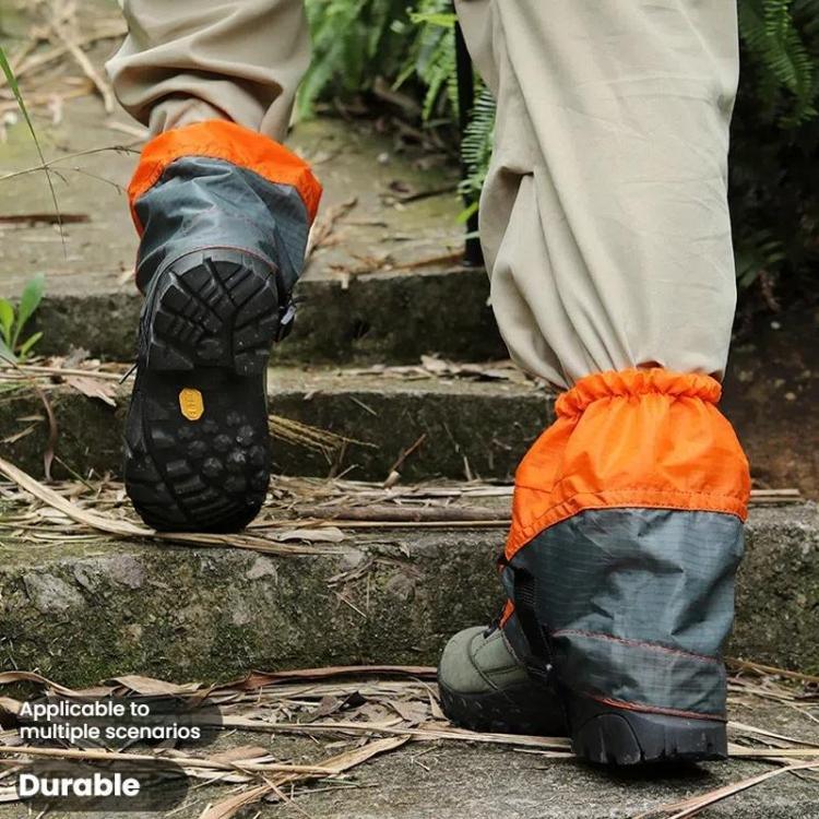 AOTU AT8917 1 Par de Cobre-pés para Montanhismo ao Ar Livre com Faixa Reflectora, Calçado para Caminhadas à Prova de Neve, Cobre-sandálias para Deserto e Areia