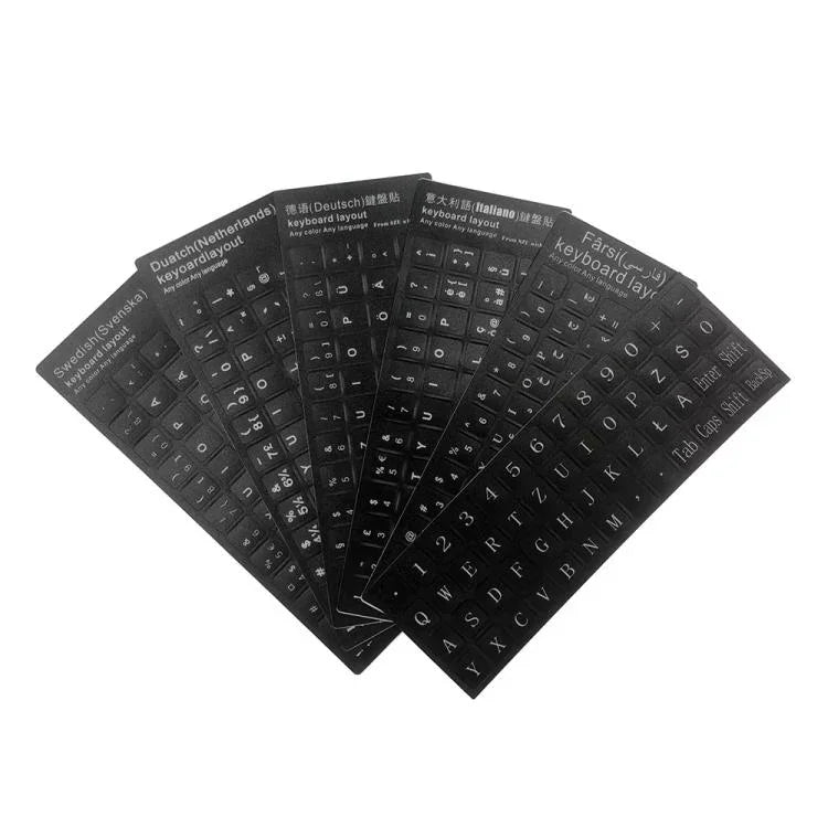Autocolante para Teclado de Portátil, Ucraniano, Turco, Sueco, Polaco, Farsi