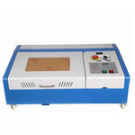 Máquina de Gravação a Laser CO2 3020B para Madeira, Couro, Carpintaria, Plugue UE