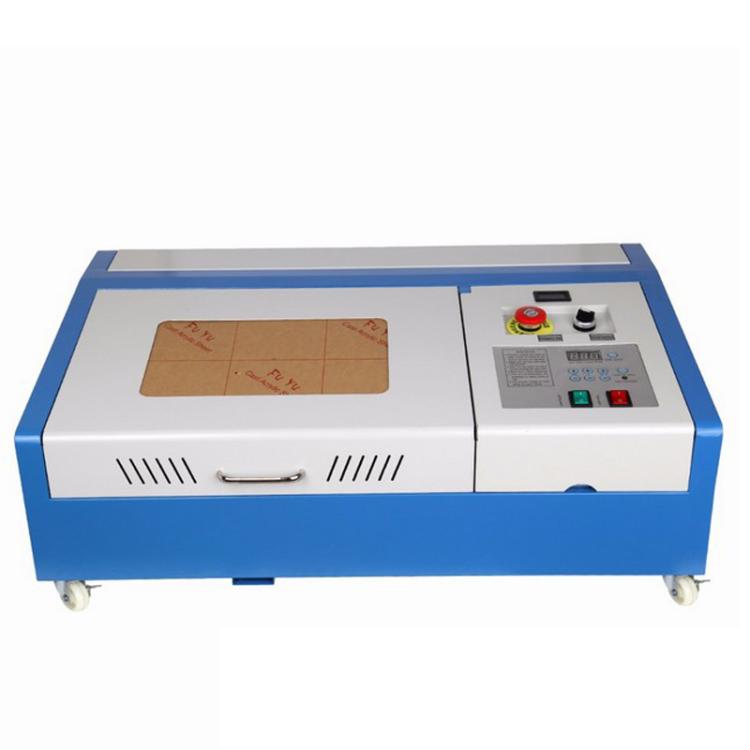 Máquina de Gravação a Laser CO2 3020B para Madeira, Couro, Carpintaria, Plugue UE