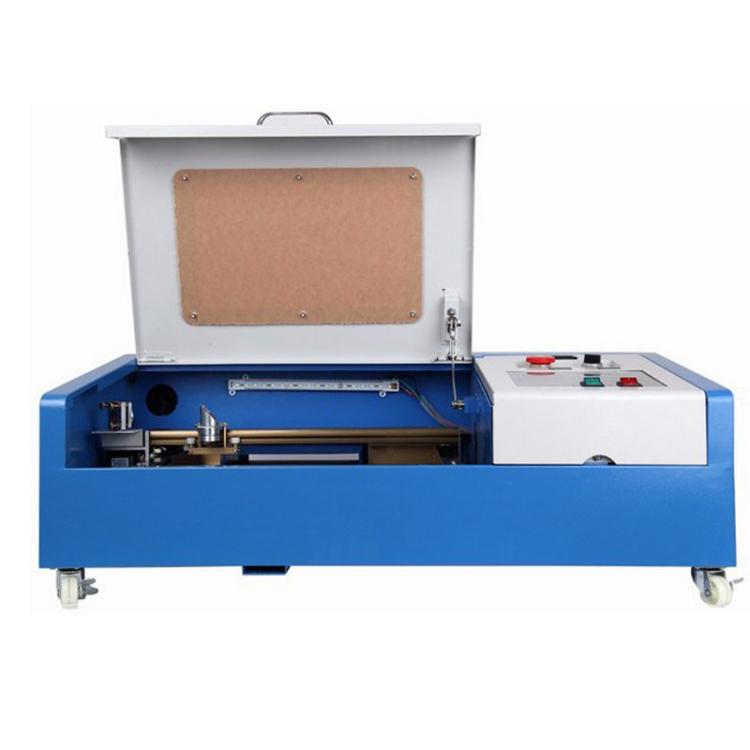 Máquina de Gravação a Laser CO2 3020B para Madeira, Couro, Carpintaria, Plugue UE