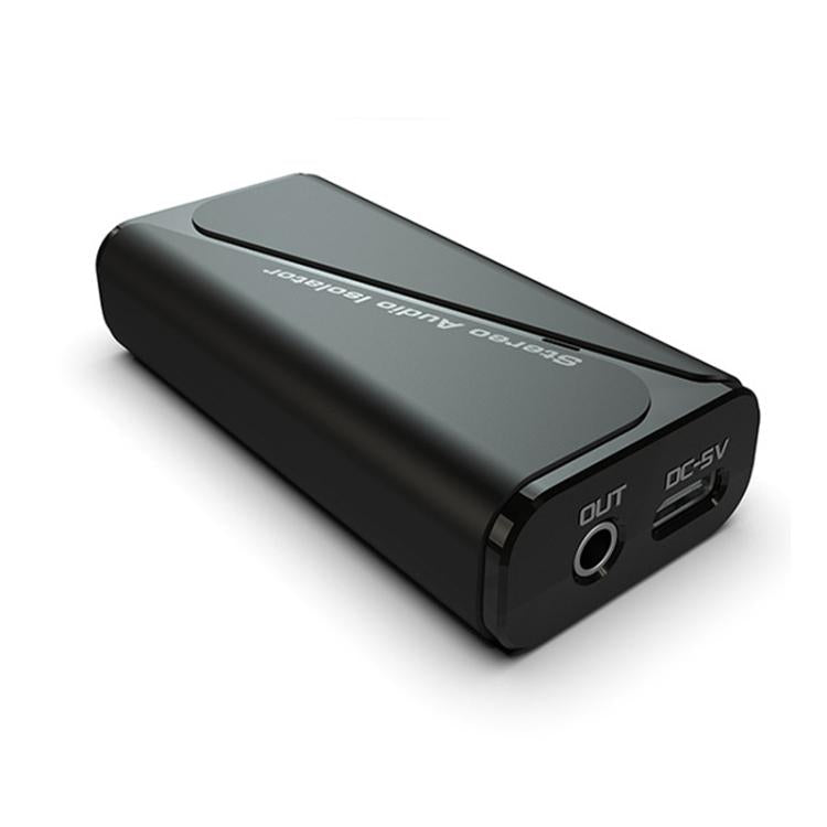Receptor Isolador de Áudio Bluetooth 5.4 com Terra Comum, Redutor de Ruído Anti-interferência, M29