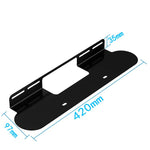 Suporte de Metal para Montagem na Parede para Barra de Som Sonos Beam Gen 2 / Gen 1, SON-G2C