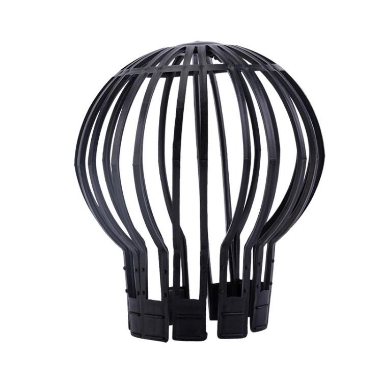 Cobertura de Filtro para Sistema de Drenagem de Jardim Funil de Proteção para Tubo de Vazamento em Beiral, Esférico, Vertical