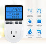Termóstato Digital Inteligente com Retroiluminação, Controlo de Temperatura com Contagem Decrescente, Interruptor de Tomada, Temporizador, Controlador de Temperatura, Retroiluminação Plugue US, Retroiluminação Plugue UK, Retroiluminação Plugue AU