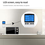 Termóstato Digital Inteligente com Retroiluminação, Controlo de Temperatura com Contagem Decrescente, Interruptor de Tomada, Temporizador, Controlador de Temperatura, Retroiluminação Plugue US, Retroiluminação Plugue UK, Retroiluminação Plugue AU