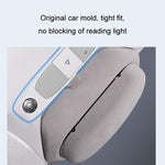 For Tesla Suede Leather Glasses Storage Box, 2024 Model 3 Beige, 2024 Model 3 Black, Model Y Beige, Model Y Black, Model 3 Beige, Model 3 Black