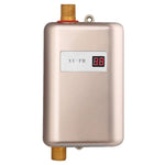 Aquecedor Elétrico de Água Pequeno Sem Reservatório 3000W para Cozinha e Casa de Banho, Plugue US, Plugue UK, Plugue UE, Plugue AU