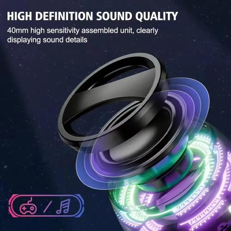 Coluna Bluetooth TWS Mini Magnética G200 com Subwoofer e Luz Ambiente Colorida, G200