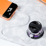 Coluna Bluetooth TWS Mini Magnética G200 com Subwoofer e Luz Ambiente Colorida, G200