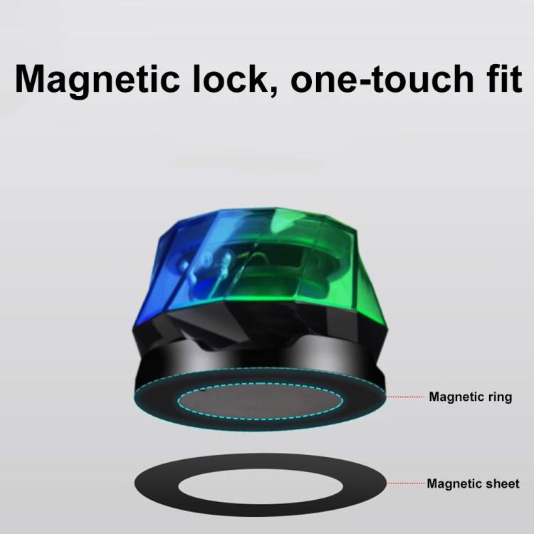 Luz Ambiente RGB Portátil RK-C250 Coluna Bluetooth Magnética com Função de Carregamento Sem Fios, RK-C250